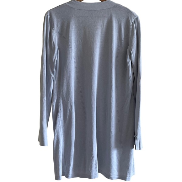 J Jill Cashmere Silk Cotton Long Cardigan Sweater Size L - Picture 4 of 7